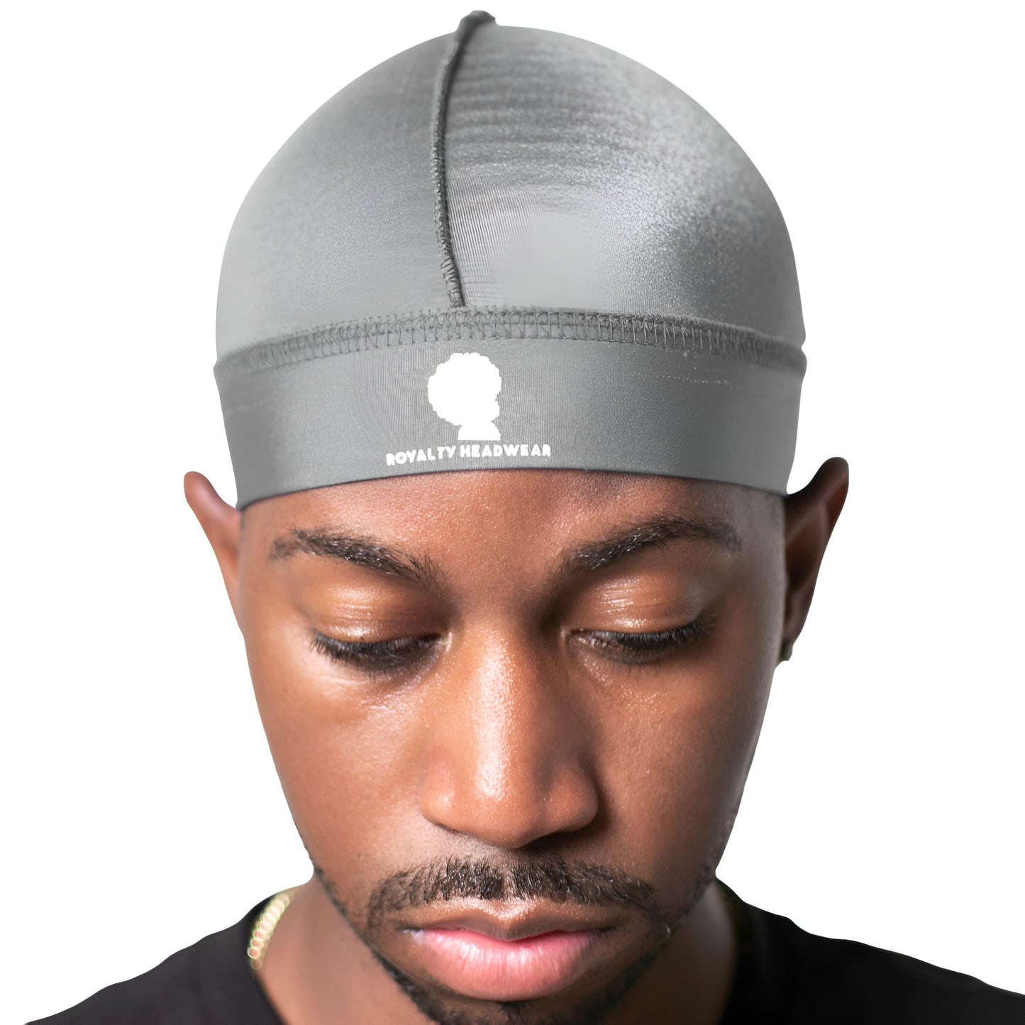 Royalty Headwear Silky Wave Cap for 360, 540 & 720 Waves, Soft Breathable Durag Skull Cap Beanie for Men