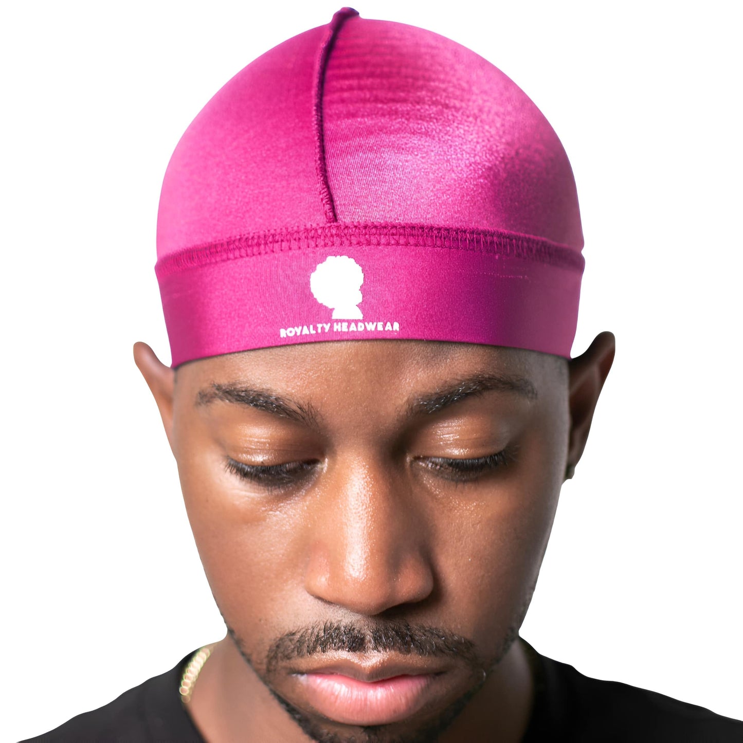 Royalty Headwear Silky Wave Cap for 360, 540 & 720 Waves, Soft Breathable Durag Skull Cap Beanie for Men