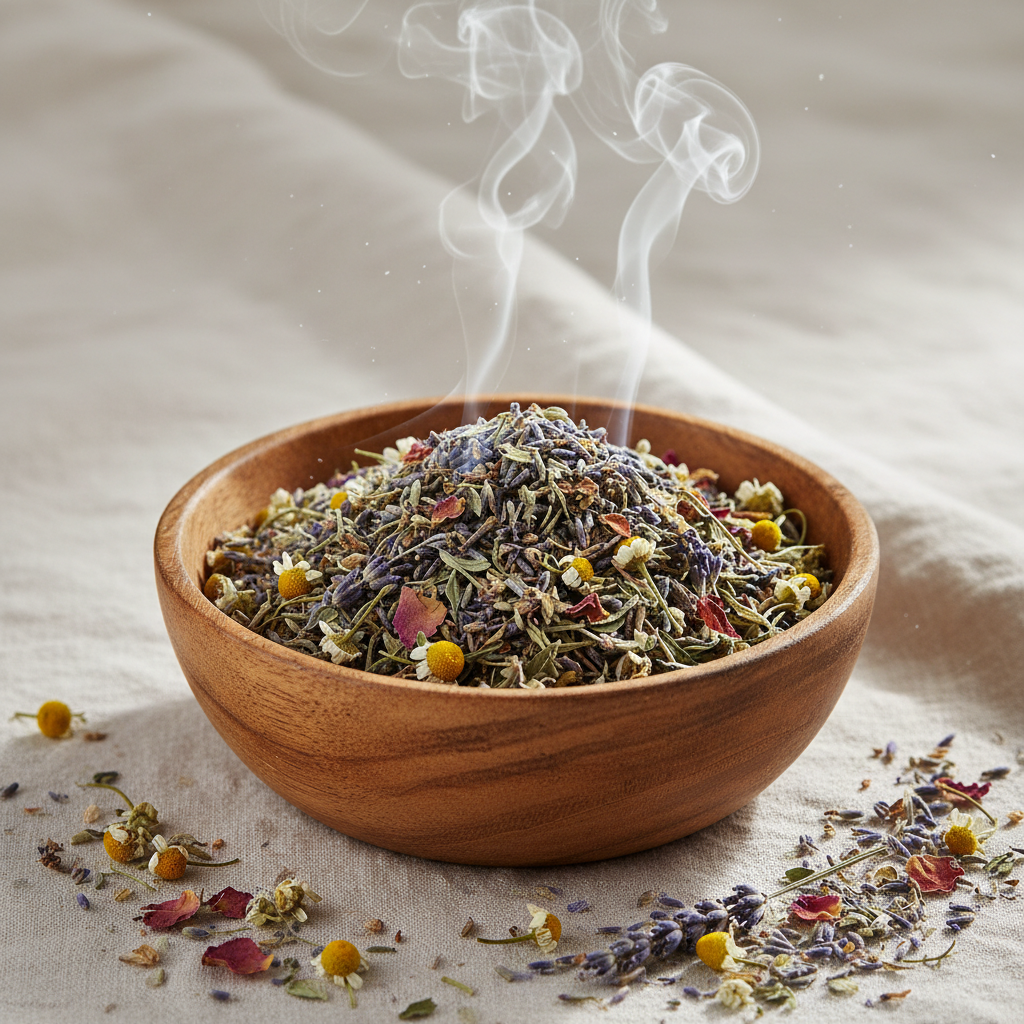 dreams & tranquility herbal smudge blend