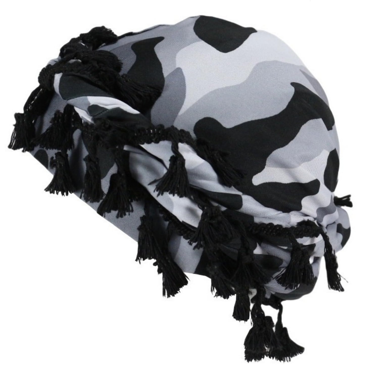 Gturytr Turban for Men Vintage Twist Head Wraps Durag Satin Lined Halo Turban for Women Modal and Satin Scarf Tie