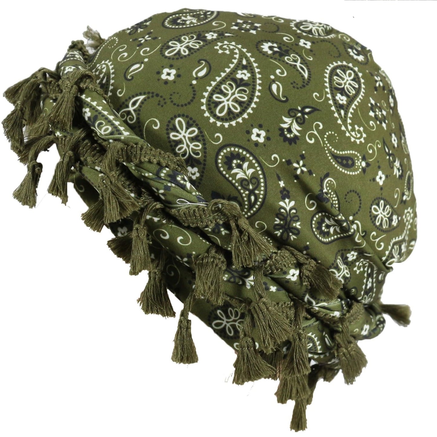 Gturytr Turban for Men Vintage Twist Head Wraps Durag Satin Lined Halo Turban for Women Modal and Satin Scarf Tie