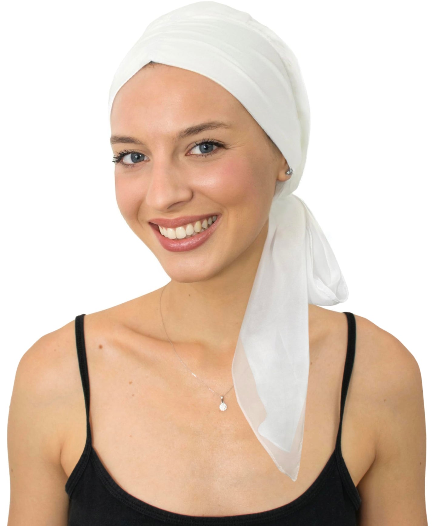 CAPLORD Head Scarf for Women Skull Cap Chemo Patients Headwear Cancer Hair Loss Scarf Headwrap Cover Hat Turban Covering Wrap