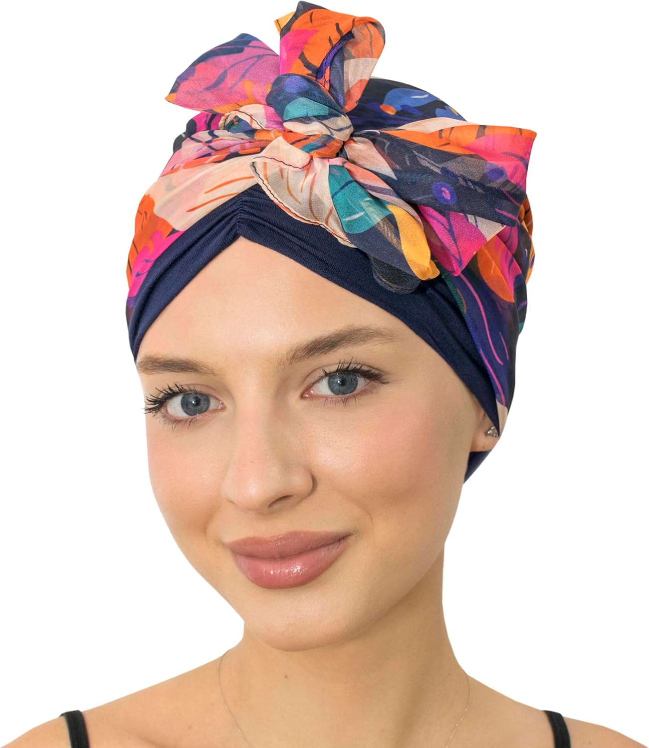 CAPLORD Head Scarf for Women Skull Cap Chemo Patients Headwear Cancer Hair Loss Scarf Headwrap Cover Hat Turban Covering Wrap