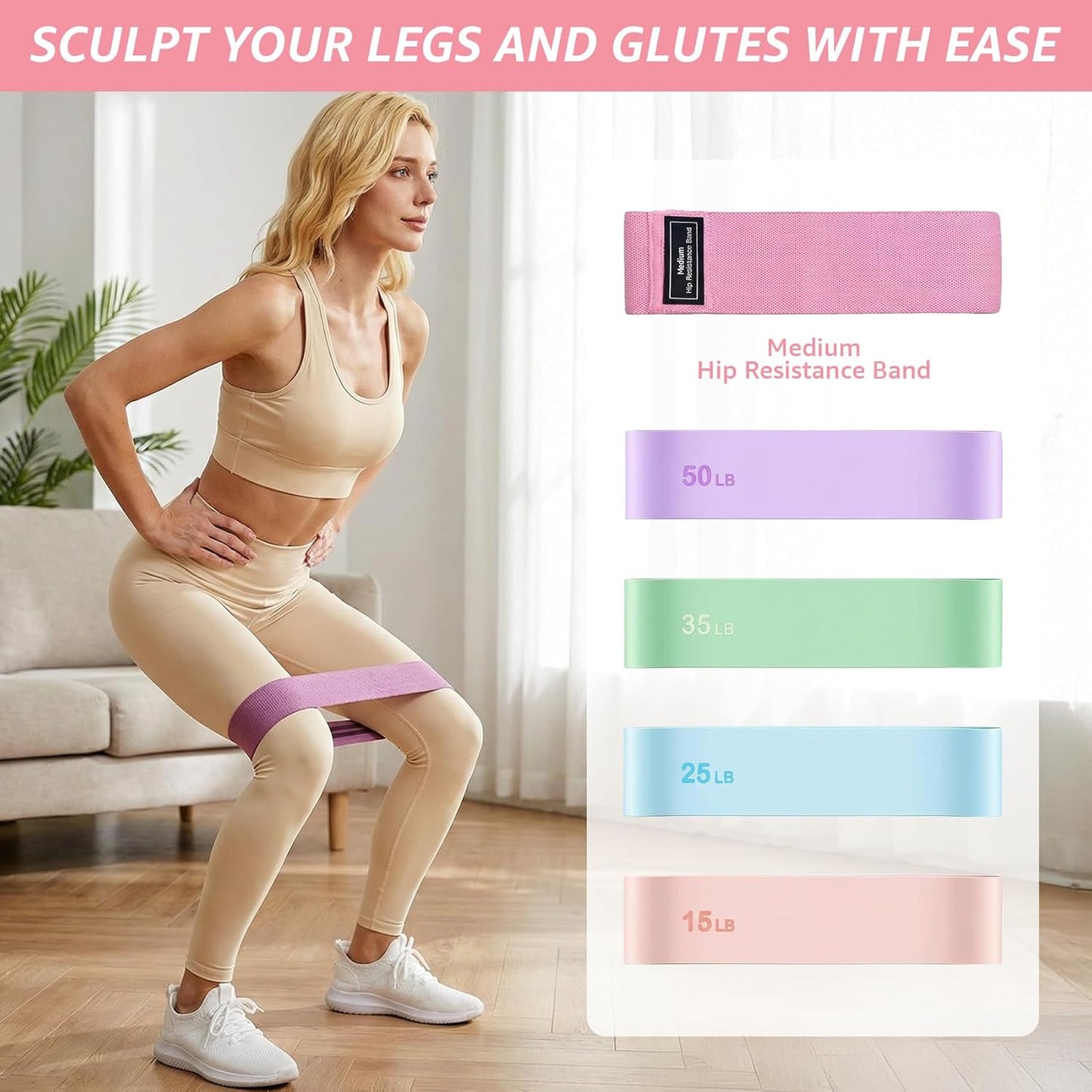 Home Pilates Kit 20 PCS, Pilates Equipment with Pilates Ring and Ball, 9 Level Resistance Bands, Jump Rope, Ankle Weights,Sliders & Grip Socks Accessories for Starter Home Workouts