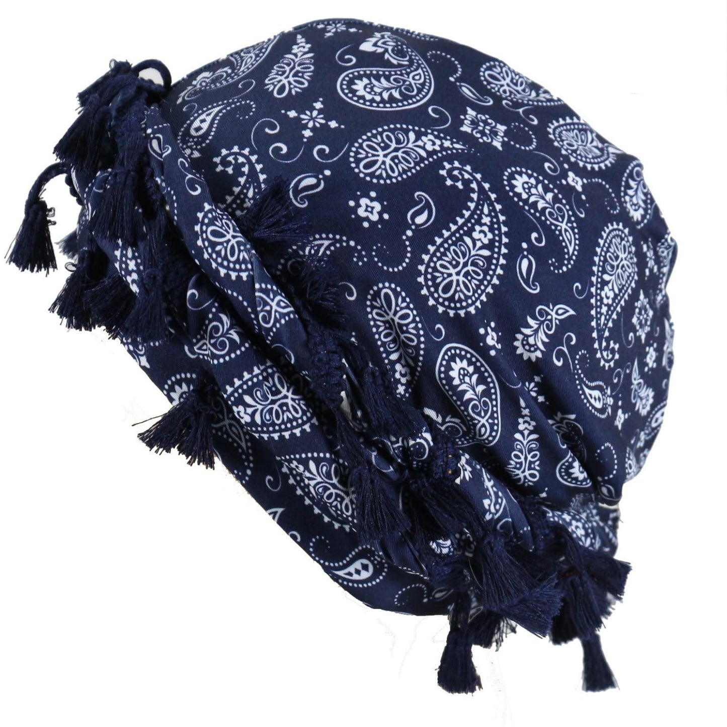 Gturytr Turban for Men Vintage Twist Head Wraps Durag Satin Lined Halo Turban for Women Modal and Satin Scarf Tie