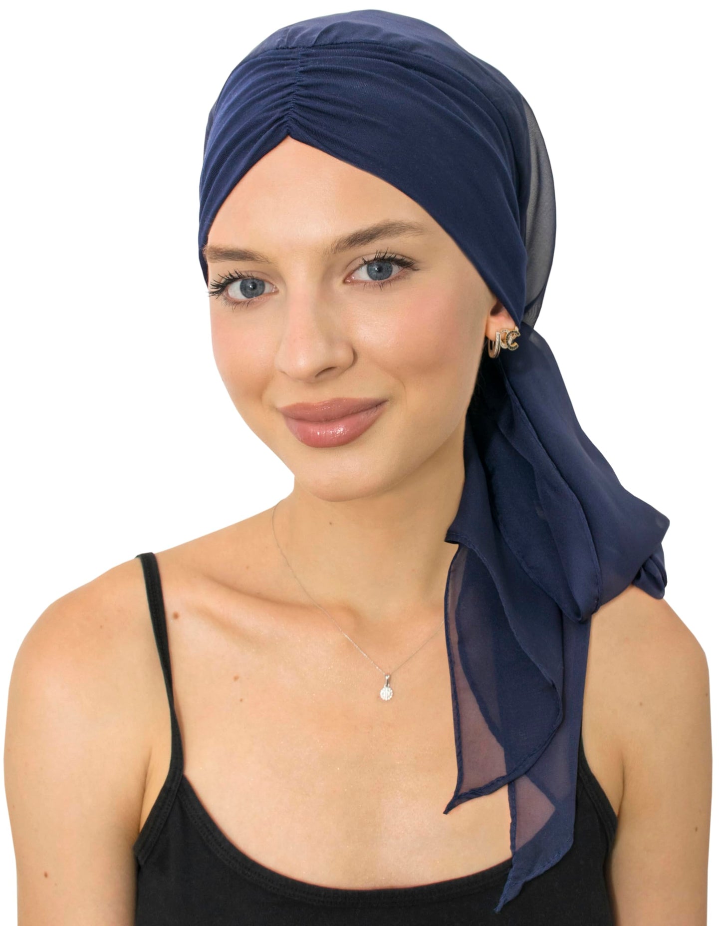 CAPLORD Head Scarf for Women Skull Cap Chemo Patients Headwear Cancer Hair Loss Scarf Headwrap Cover Hat Turban Covering Wrap