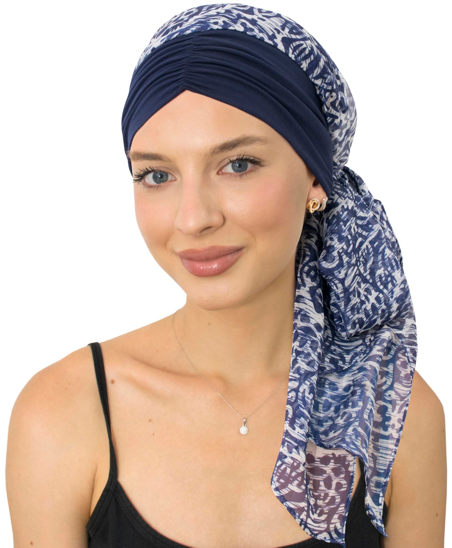 CAPLORD Head Scarf for Women Skull Cap Chemo Patients Headwear Cancer Hair Loss Scarf Headwrap Cover Hat Turban Covering Wrap