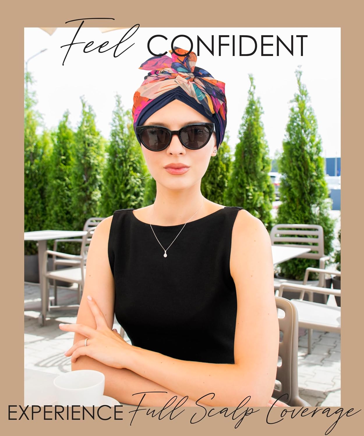 CAPLORD Head Scarf for Women Skull Cap Chemo Patients Headwear Cancer Hair Loss Scarf Headwrap Cover Hat Turban Covering Wrap