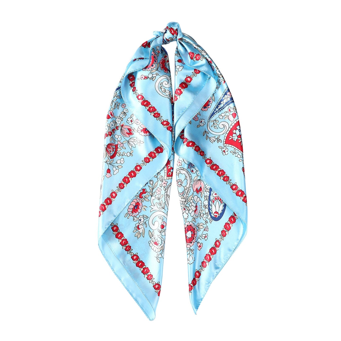 Printed Satin Scarves