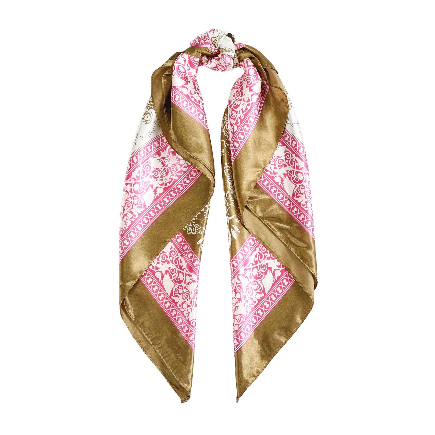 Printed Satin Scarves