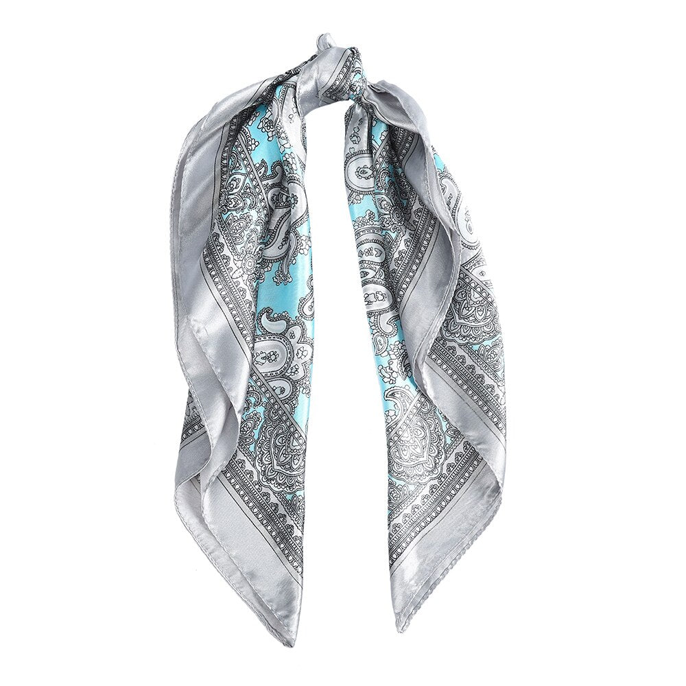 Printed Satin Scarves