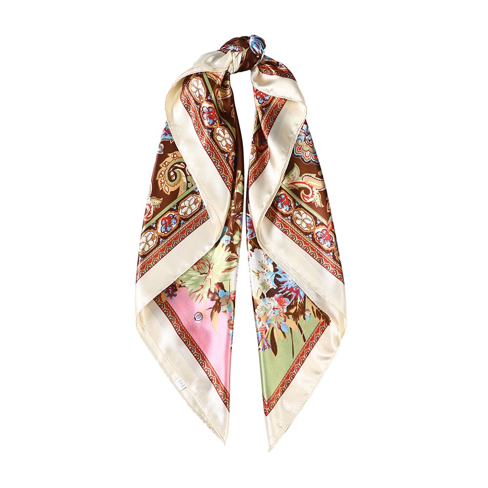 Printed Satin Scarves