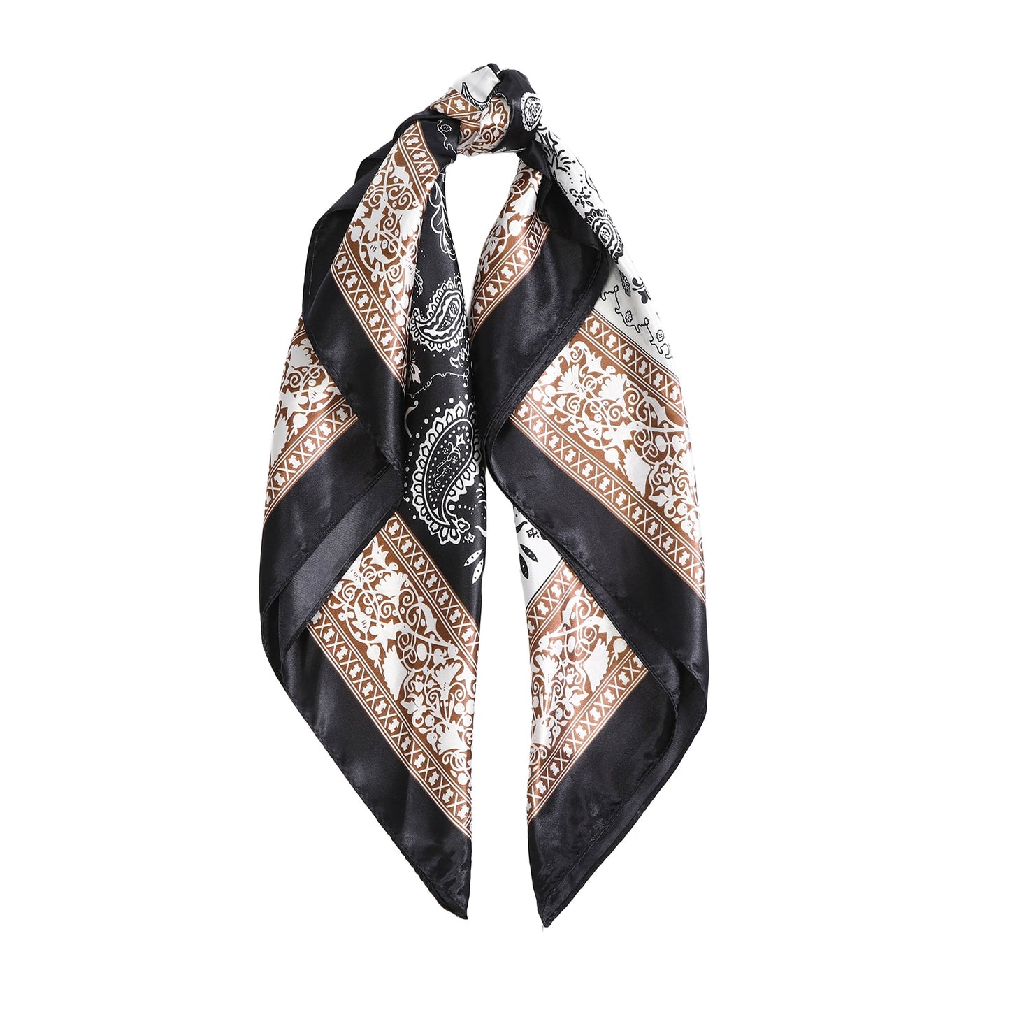 Printed Satin Scarves