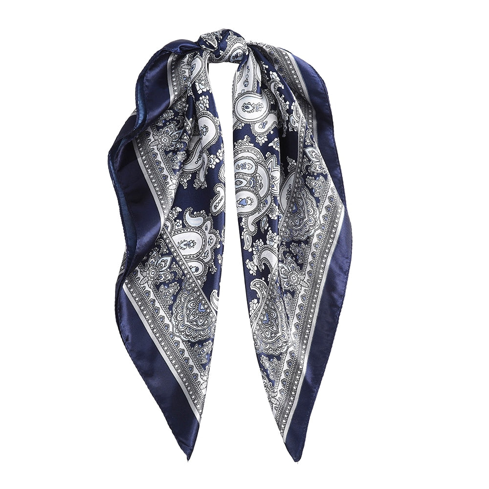 Printed Satin Scarves