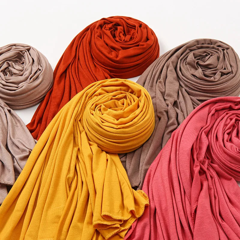 Long Stretch Jersey Turban