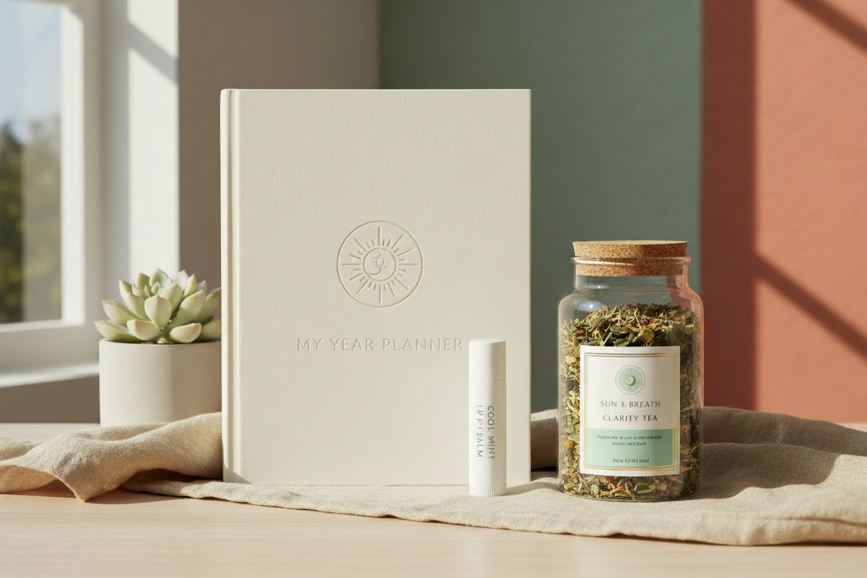 Change the name on the book to My Year Planner