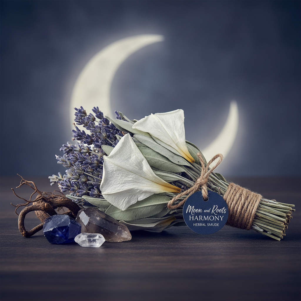 🌕 Moon & Roots Harmony Smudge Blend
