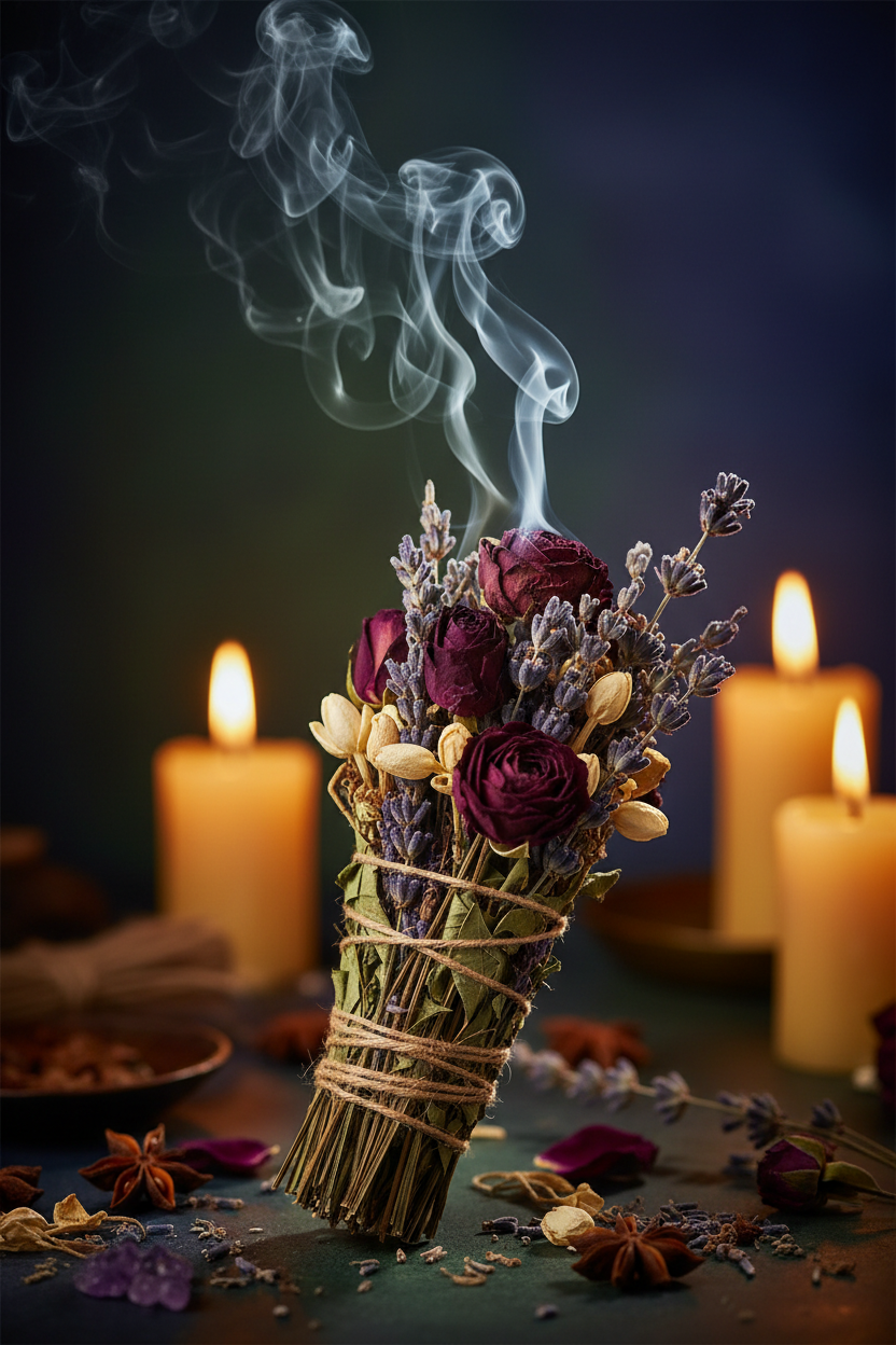 🌙Night Bloom Serenity Smudge Blend