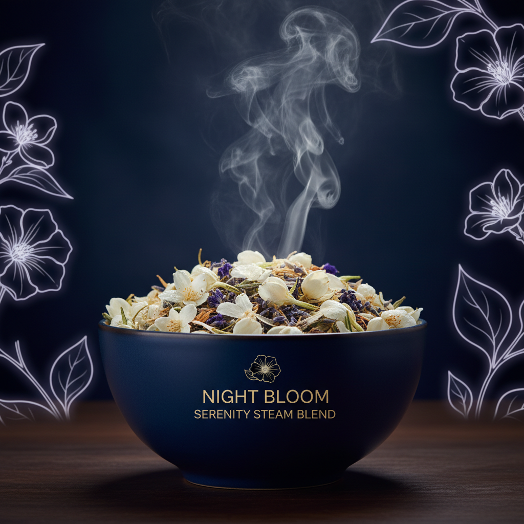 🌙Night Bloom Serenity Steam Blend